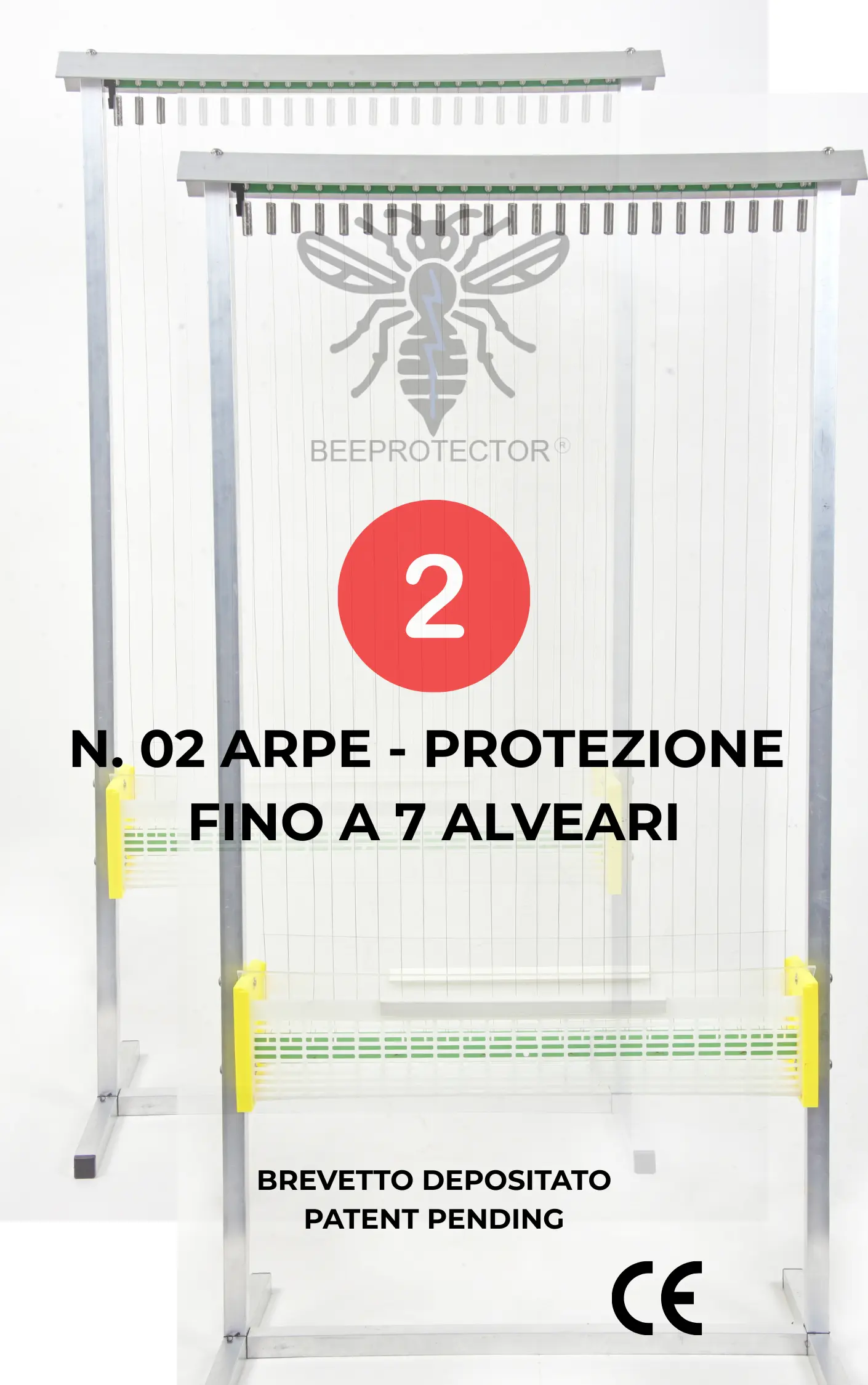 N. 02 ARPE ELETTRICHE SELETTIVE PROTEZIONE FINO A 7 ARNIE